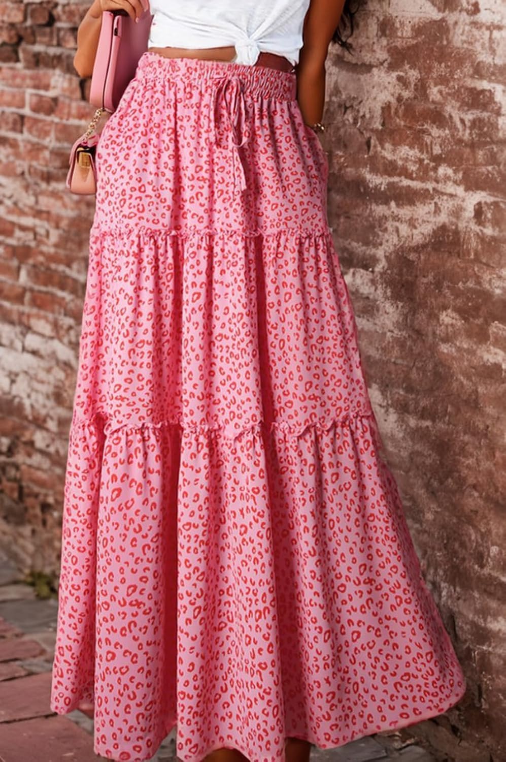 Amazon.com: YPDJVLTI Boho Skirt Long Floral Tiered Long